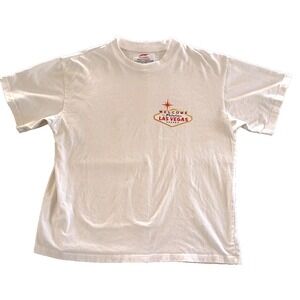 Welcome to Las Vegas Formula 1 White T-Shirt Large